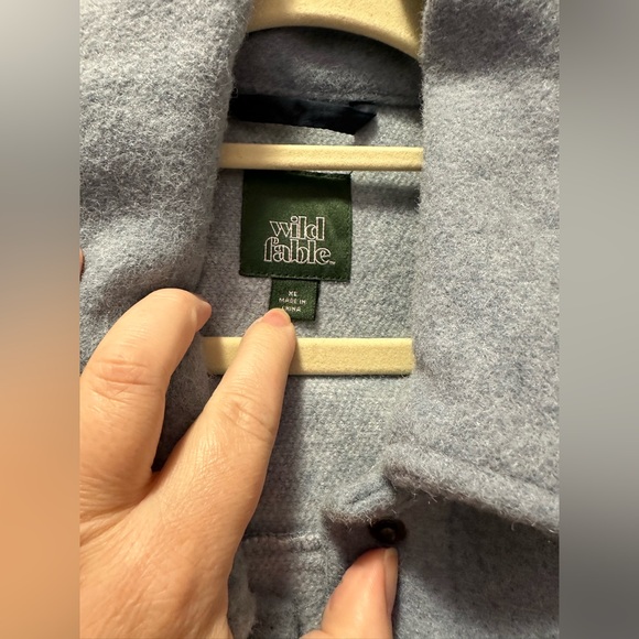 Women’s Jacket, Wild Fable Blue Button Snap Jacket XL / So Cute!! Good Shape! - Picture 6 of 6